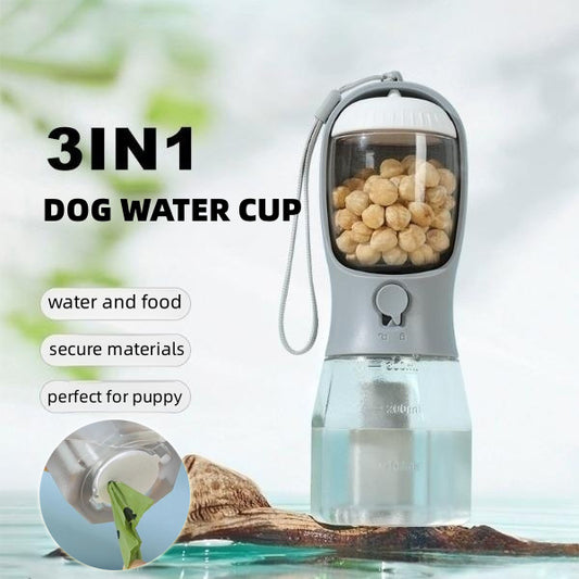 Portable 3-in-1 Pet Water Cup