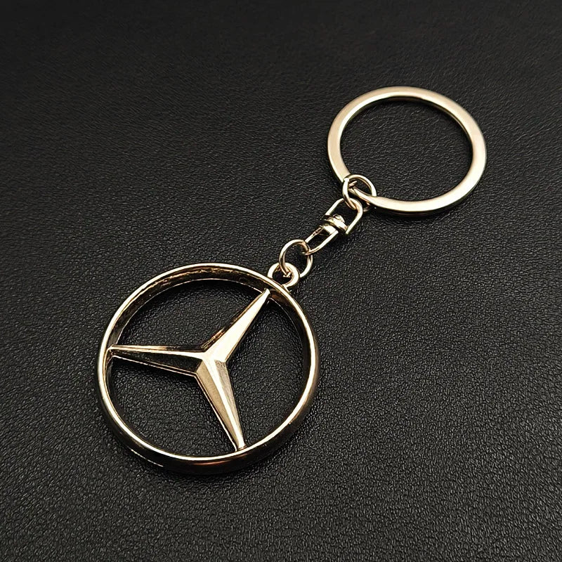 Luxury Metal Mercedes Keychain