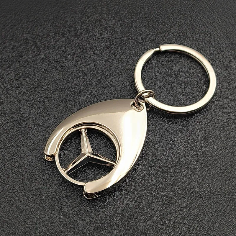 Luxury Metal Mercedes Keychain