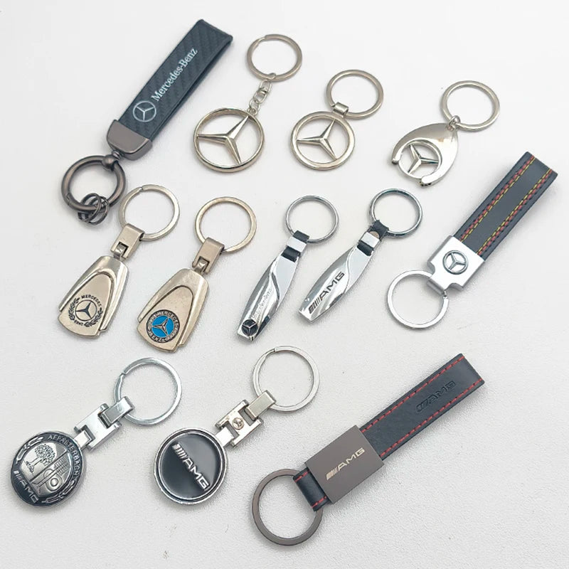 Luxury Metal Mercedes Keychain